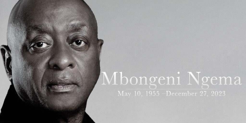 Write Up on Mbongeni Ngema's 